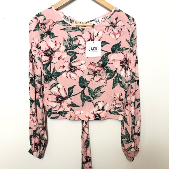 NEW Jack by BB Dakota TROPIC BABY OPEN BACK TOP - Picture 5 of 8